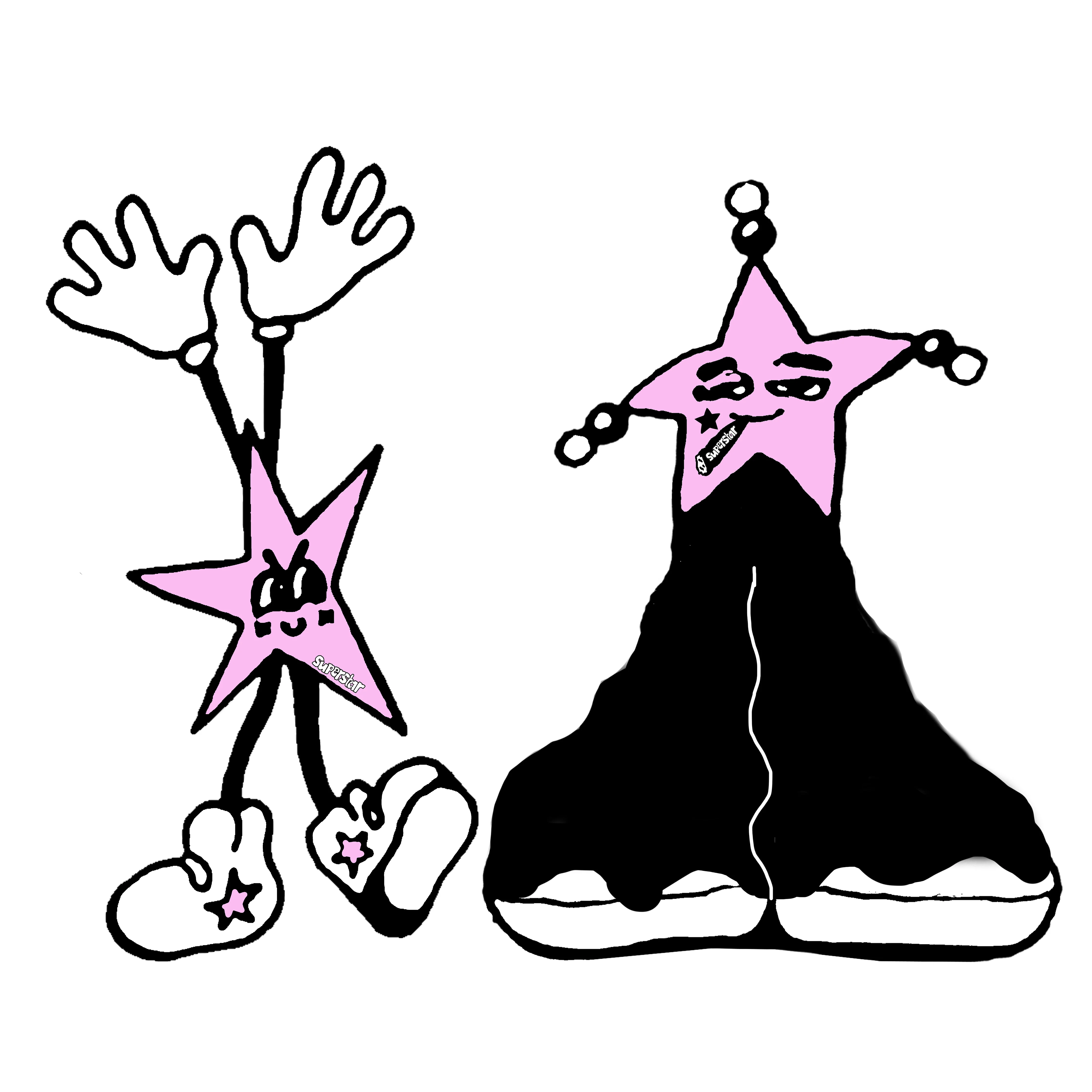 superstar buddies sticker(bundle)